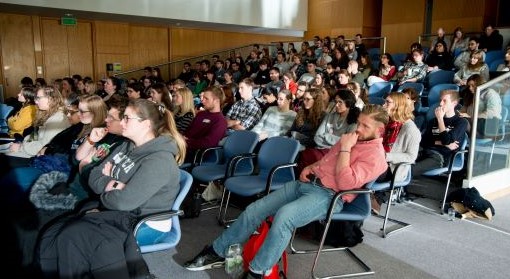 Audience at careers event 2019
